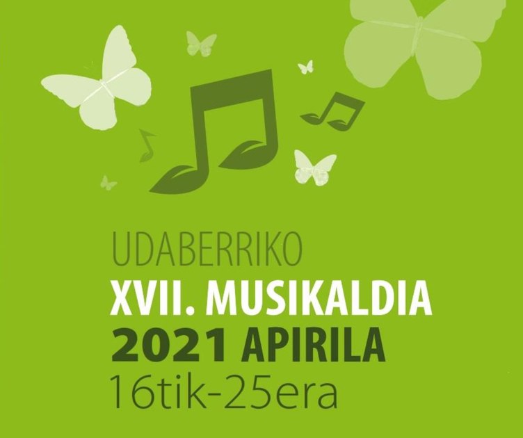 Arrasate celebrará la XVII. Edición del Musikaldia desde el 16 al 25 de abril — Ayuntamiento de Mondragón