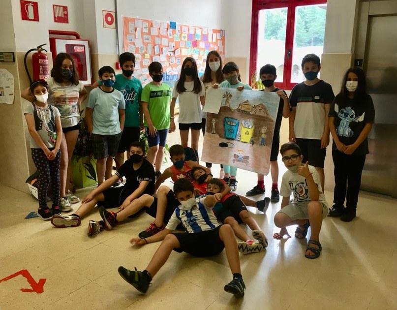 El concursos de la campaña sobre resíduos ya tiene sus ganadores — Ayuntamiento de Mondragón