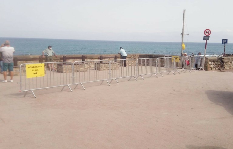 Este verano también se medirá el aforo en las playas de Zumaia — Zumaia