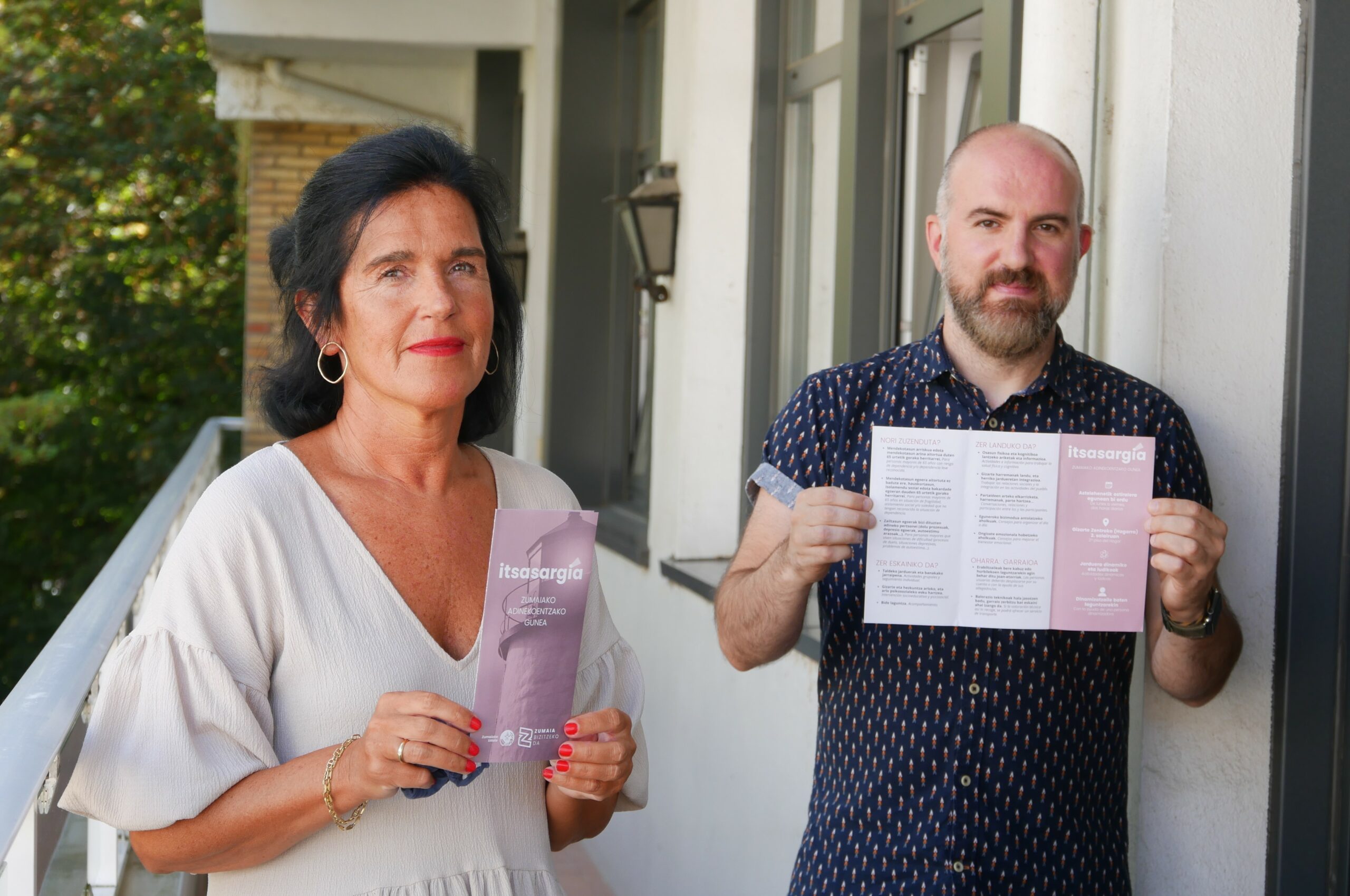 El Ayuntamiento ha presentado 'Itsasargia', un nuevo servicio de atención de día para personas mayores — Zumaia