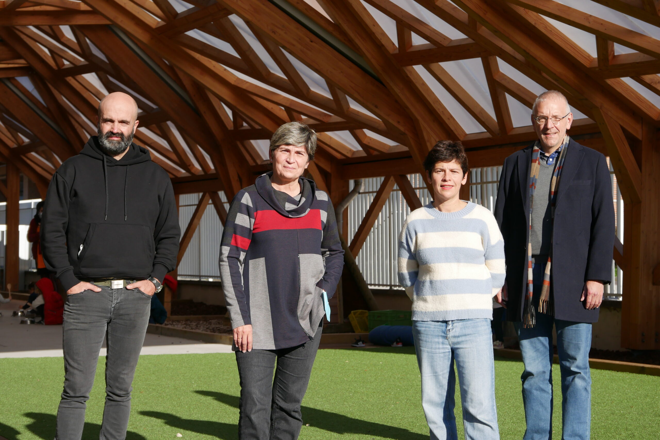 El Ayuntamiento ha llegado a un acuerdo con el Departamento de Educación para la situar la haurreskola y construir cocina y comedor en el edificio Aita Mari