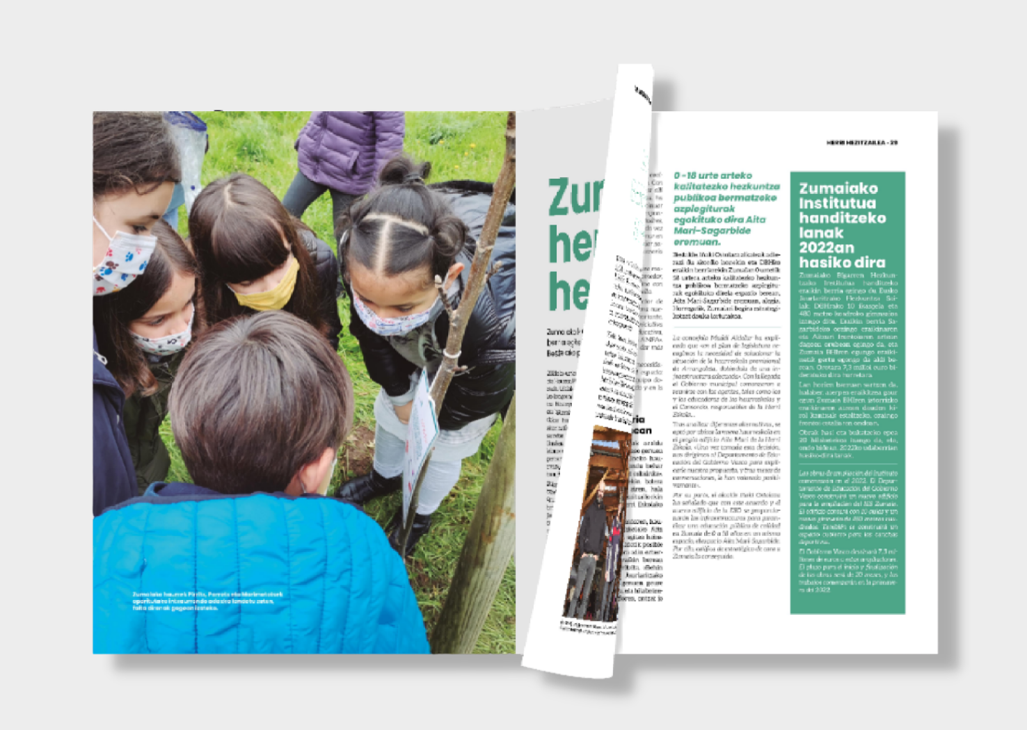 El cuarto número de la revista municipal Eskuan también puede leerse en la web — Zumaia