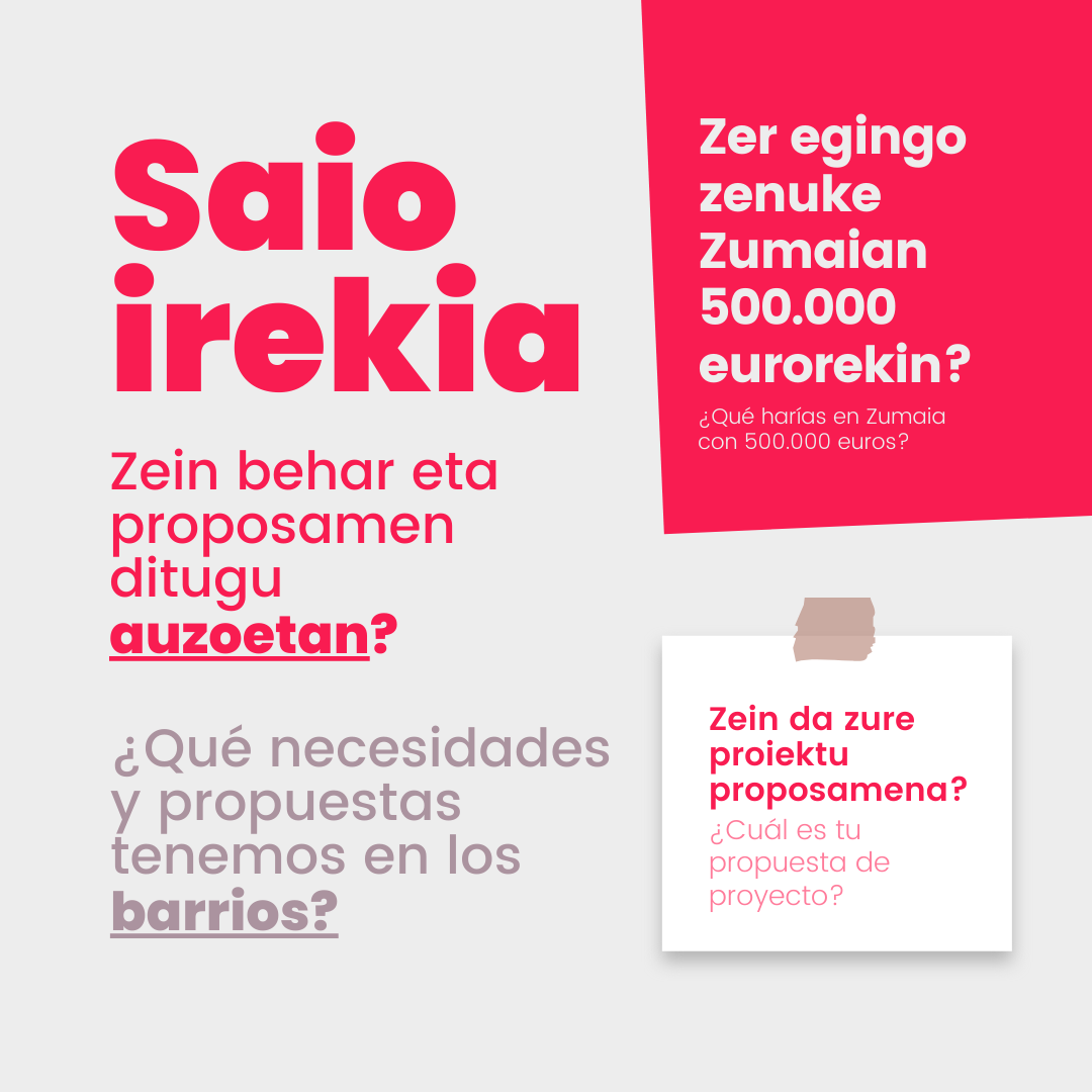 El 15 de marzo abordarán las necesidades y propuestas de los barrios — Zumaia