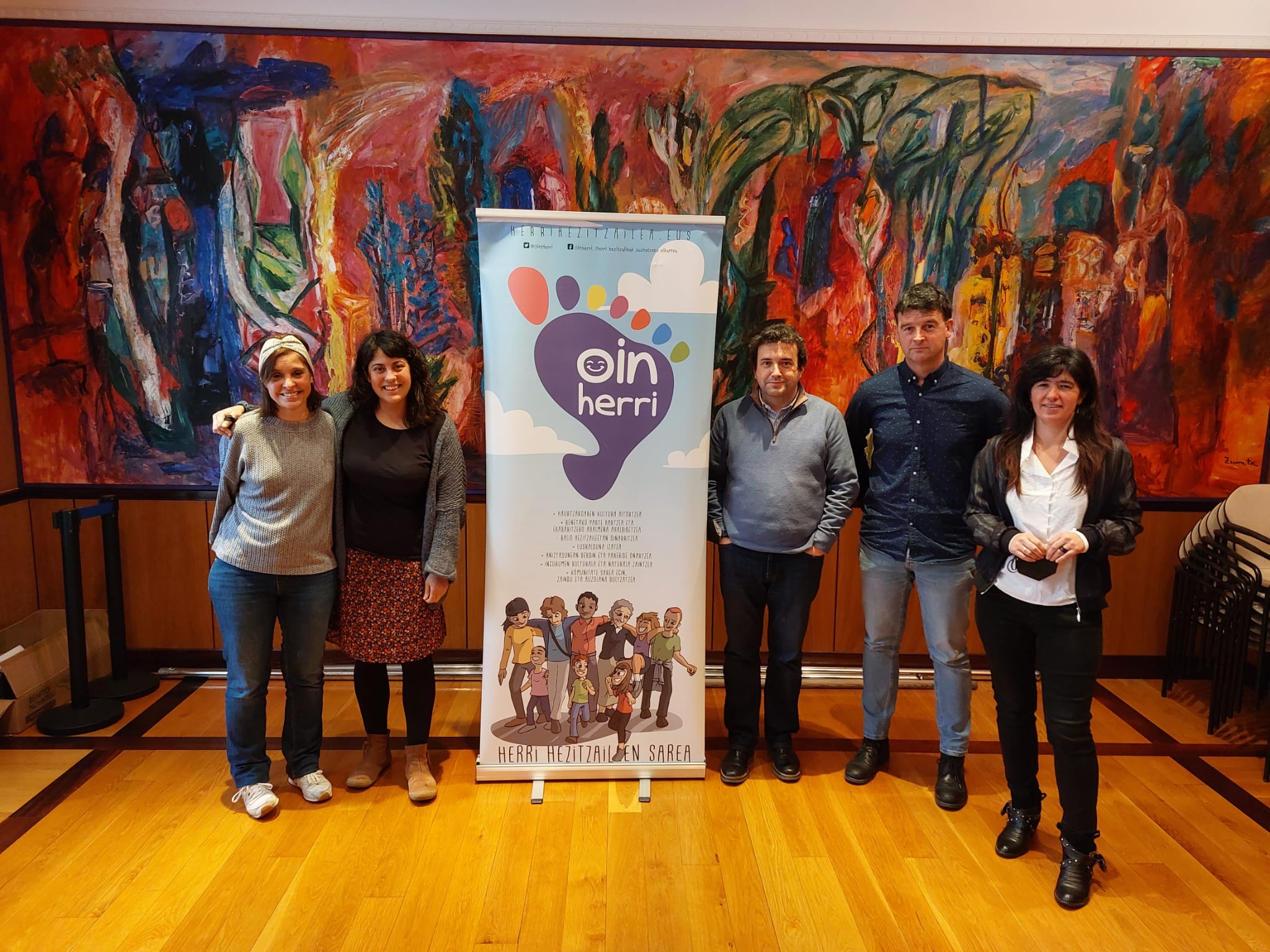 El Ayuntamiento de Ibarra se suma a la red de educadores populares Oinherri - Noticias