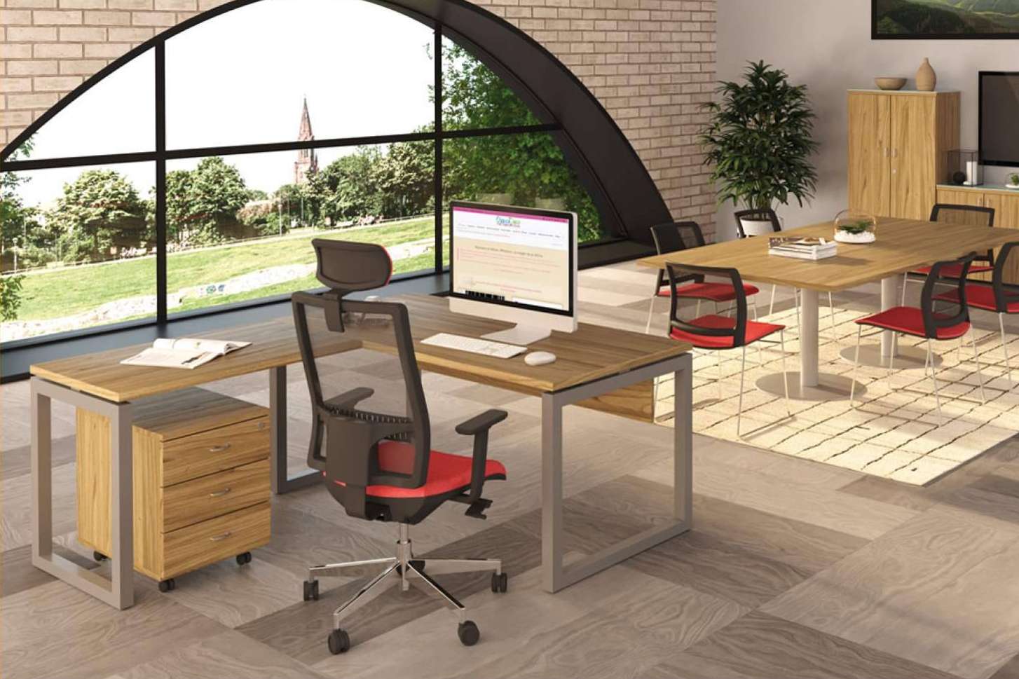 Arquitectos, decoradores e interioristas para crear un espacio de trabajo óptimo e ideal a través de Office Deco