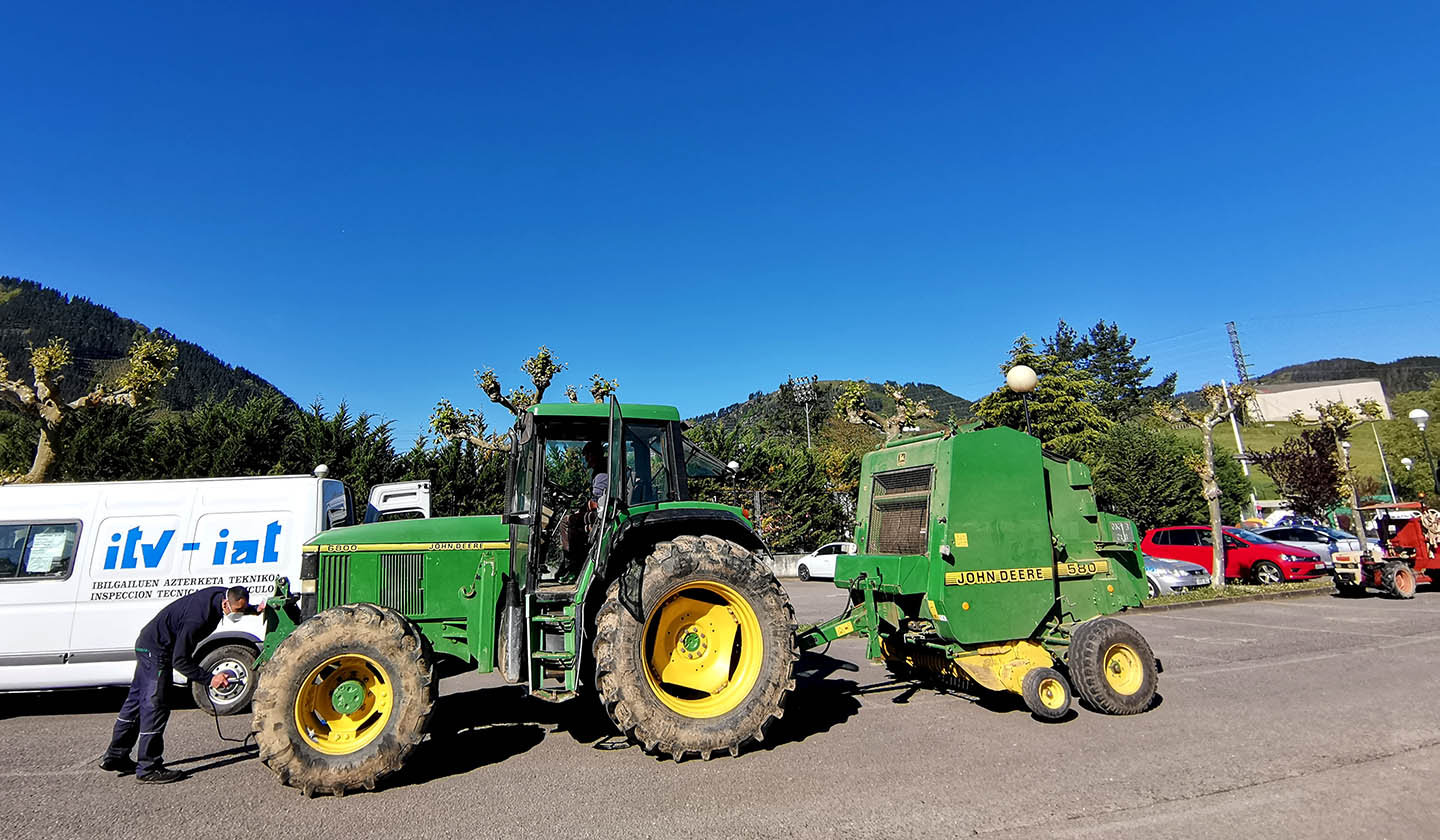 El 4 y 5 de mayo se podrá realizar la ITV de vehículos agrícolas en Zumaia — Zumaia