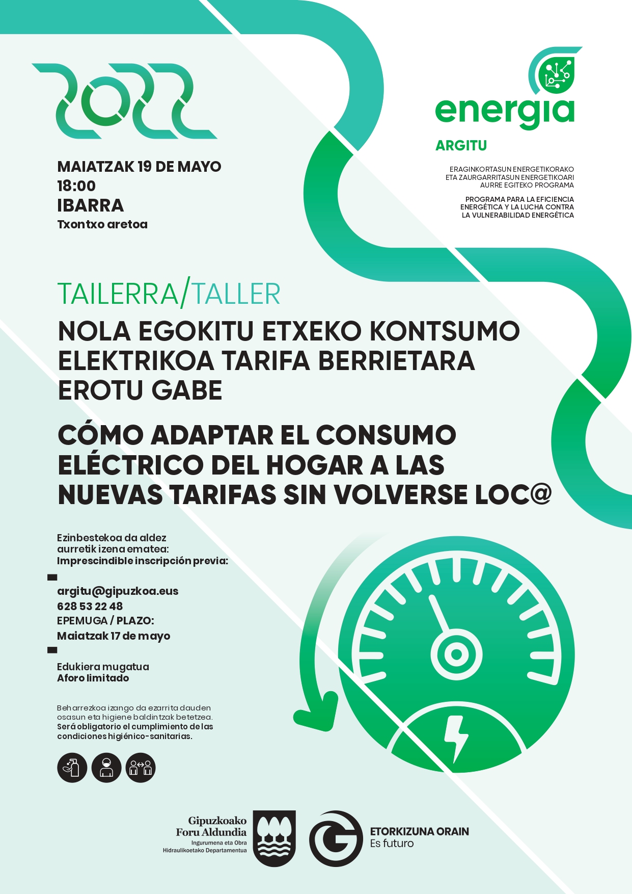 Taller práctico para aprender cómo adaptar el consumo energético a las nuevas tarifas eléctricas - Noticias