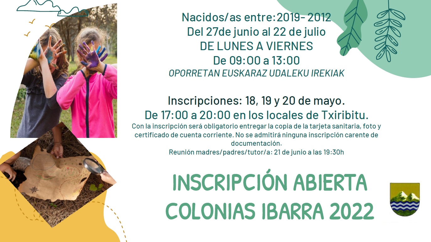 El próximo miércoles se abre el plazo de inscripción para las colonias - Noticias