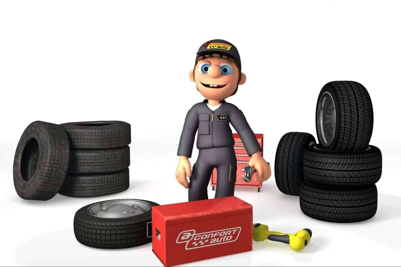 El personaje de Confortauto ahora en 3D ha ganado una gran fama en las redes sociales, NICO