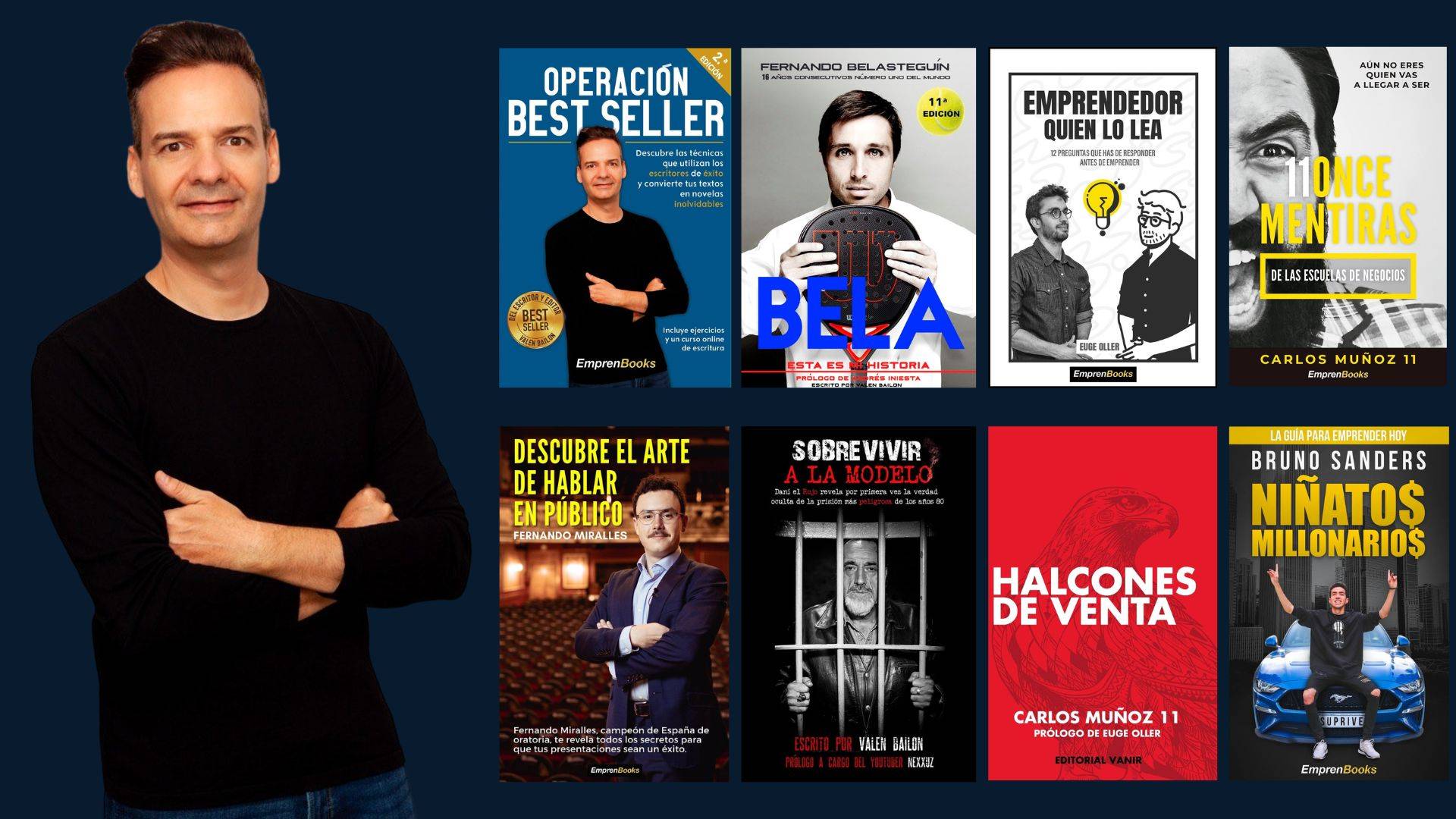La trayectoria de Valen Bailon, el escritor y editor que ha ayudado a los mejores influencers, empresarios y emprendedores a escribir y publicar sus libros