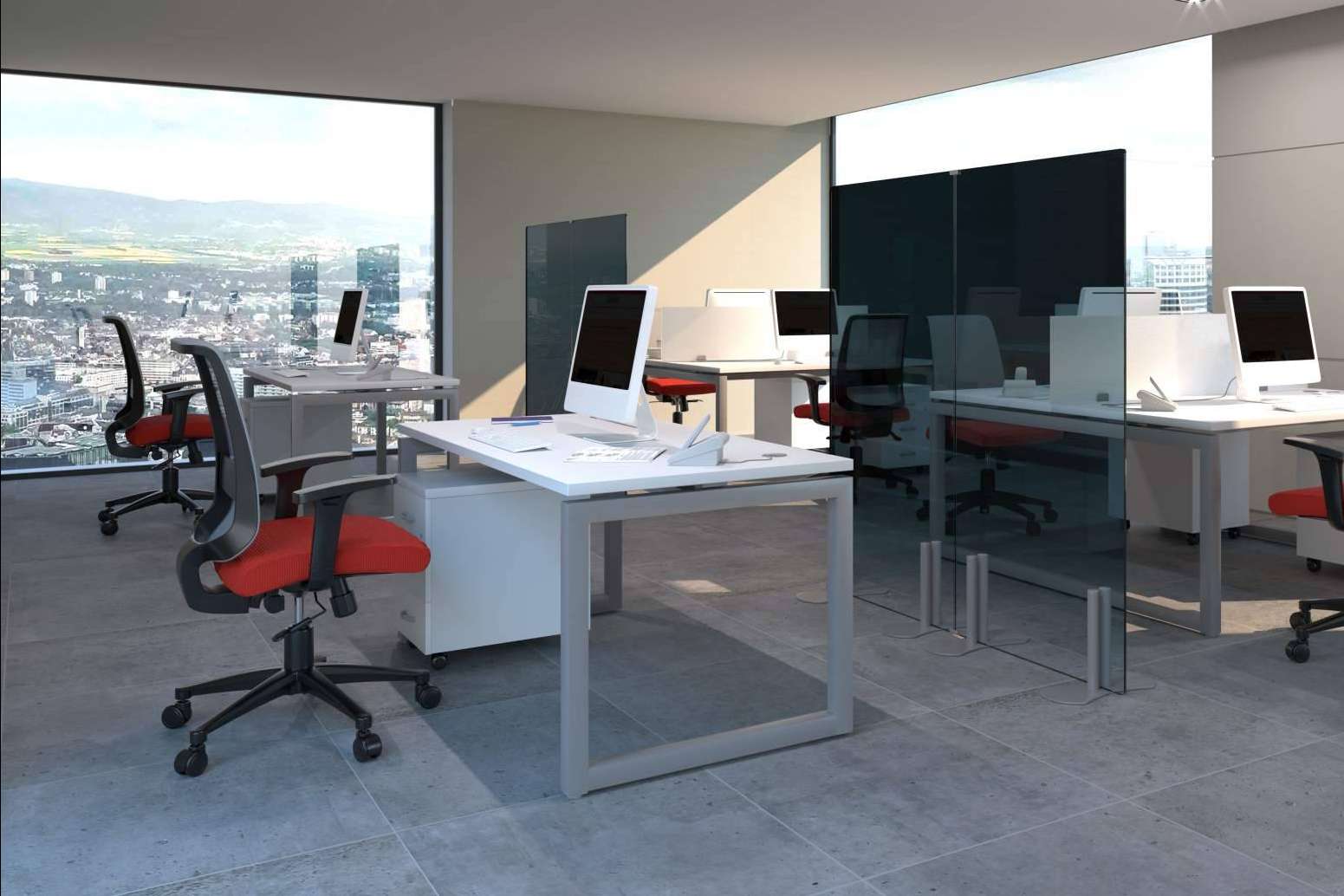 El biombo, elemento indispensable en la oficina, por OfficeDeco
