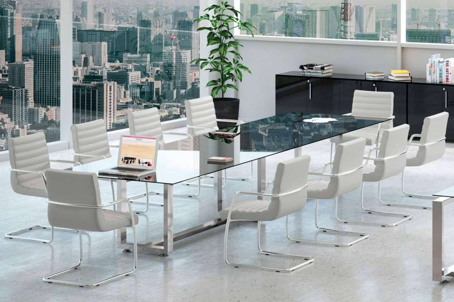Las mesas de juntas y ponencias de OfficeDeco