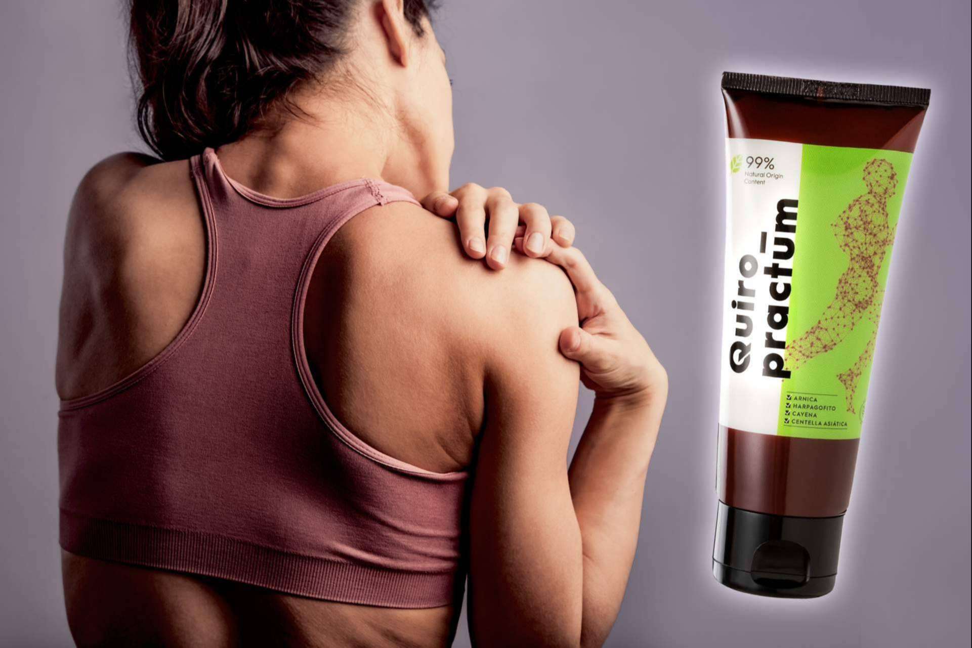 Encontrar una crema muscular para pieles sensibles con ingredientes naturales en Quiropractum