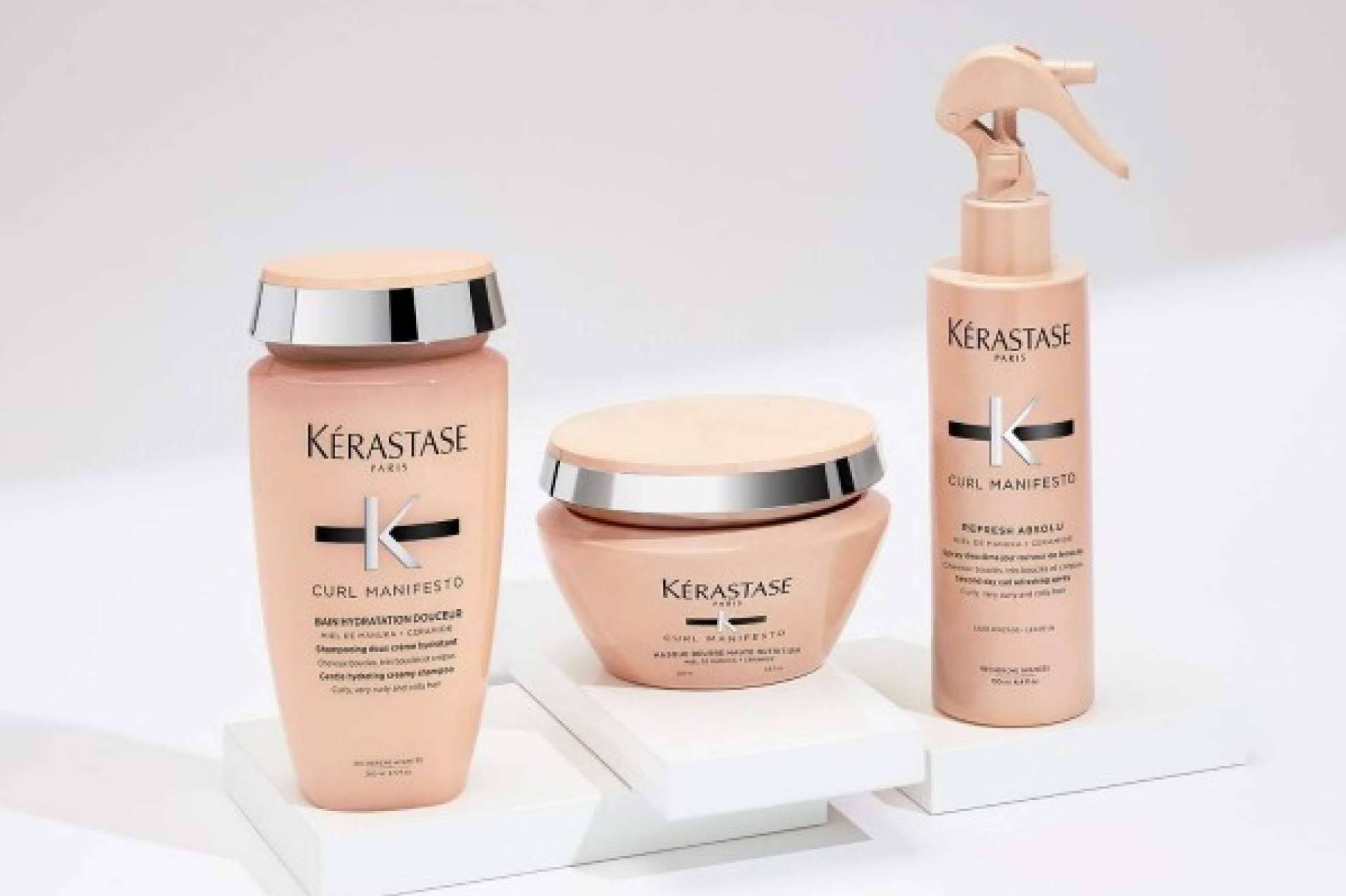 Las ventajas de la línea de Kérastase Curl Manifesto, con Llarcó