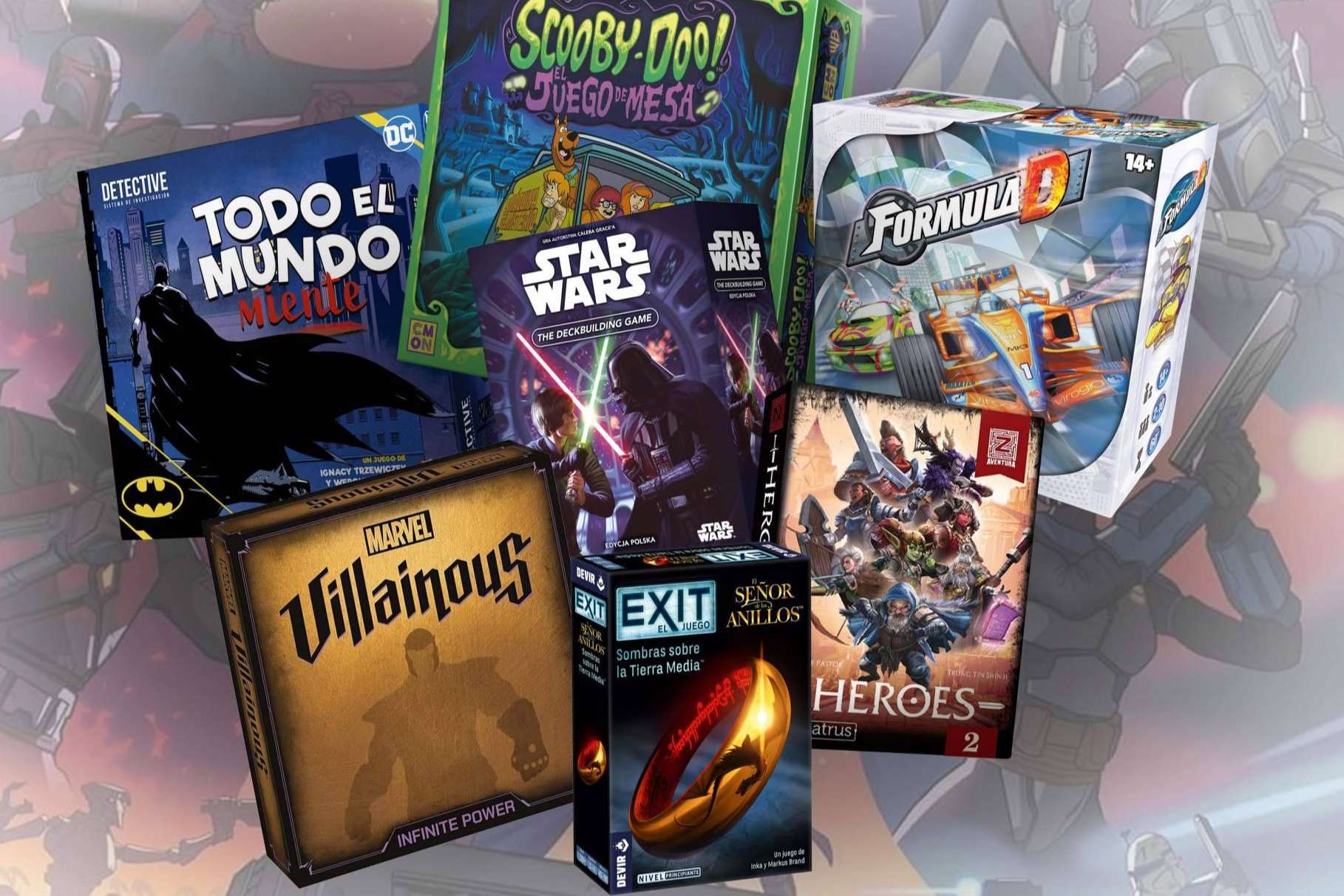 Juegos de la Mesa Redonda dispone de una gama de juegos de mesa amplia para regalar el Día del Padre
