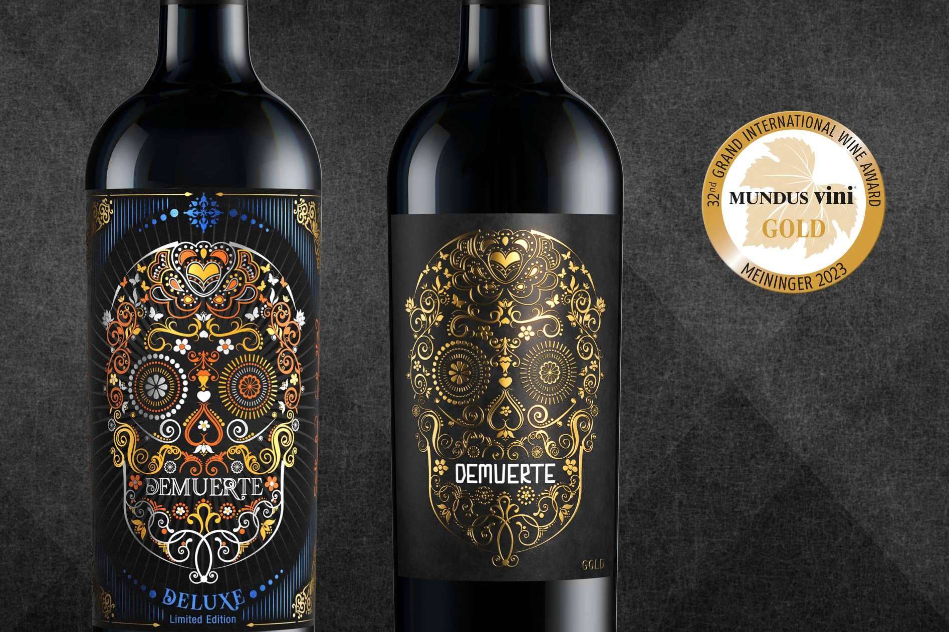 Dos medallas de oro en el concurso MUNDUS VINI para los vinos DEMUERTE