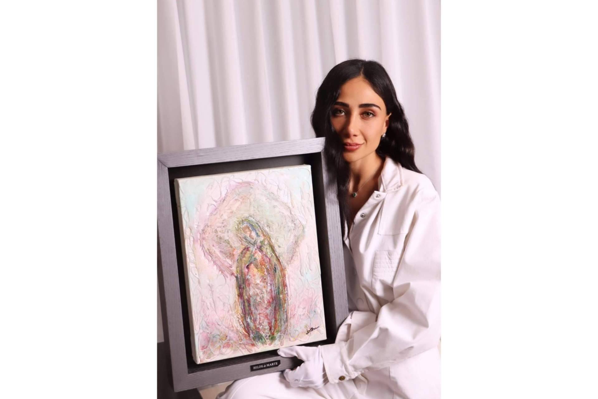 La artista de 'Hilos de Marte', Lorena Martín