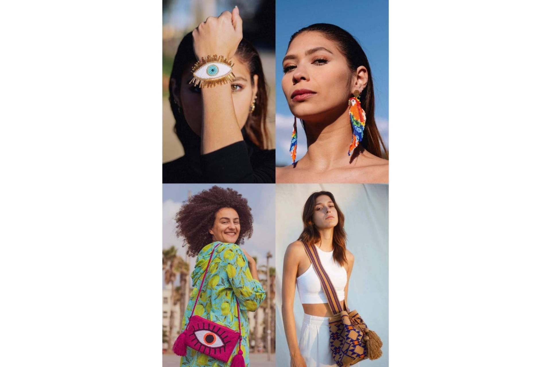 Panicanela trae a la moda de Europa su catálogo de joyería artesanal colombiana