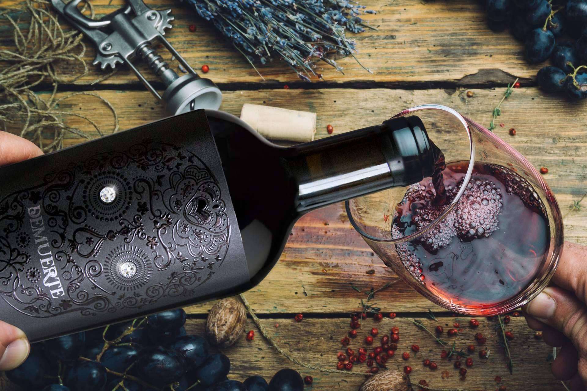 DEMUERTE BLACK es uno de los vinos más exclusivos del mundo