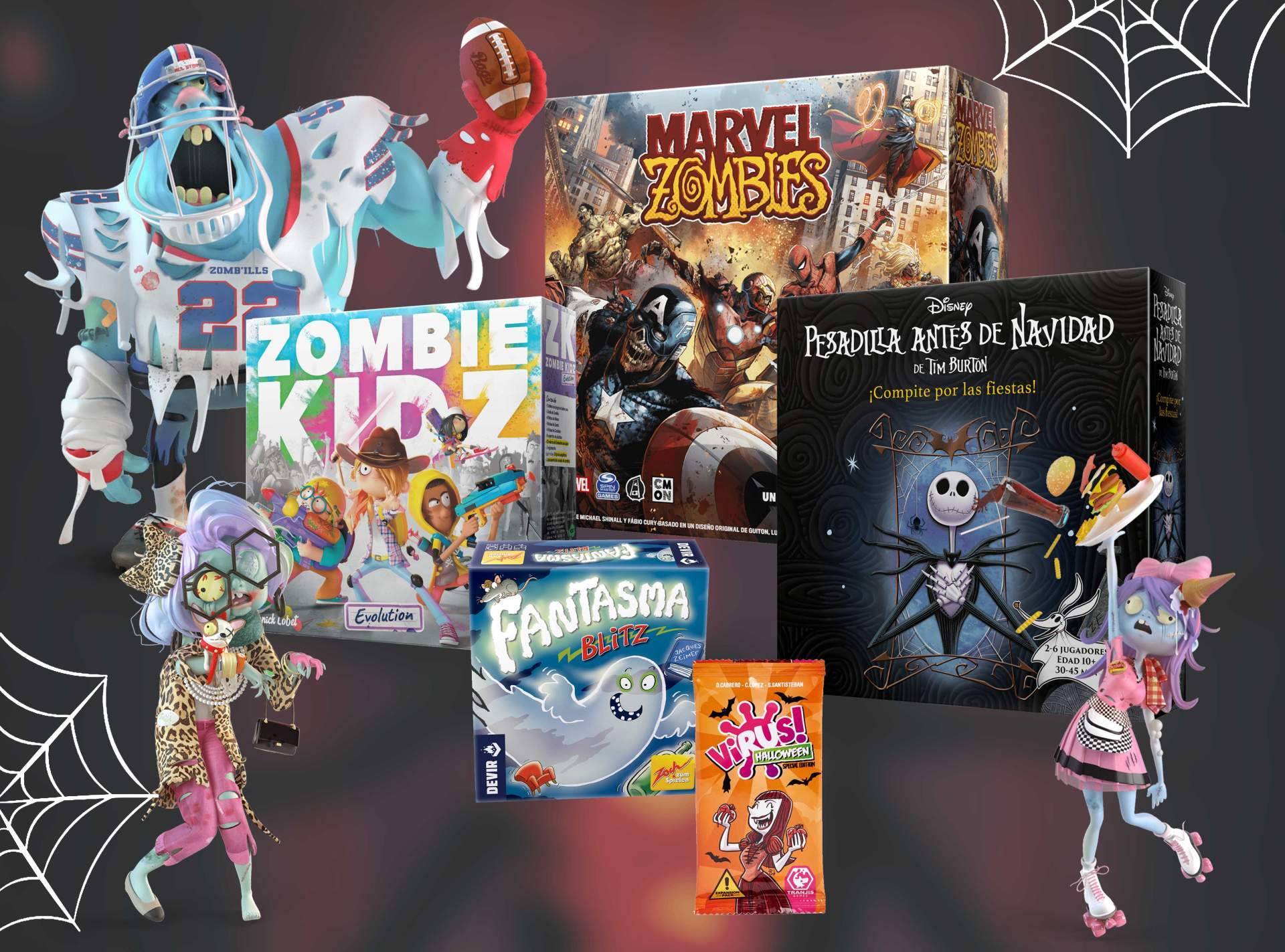 Los juegos de mesa también se juegan en Halloween