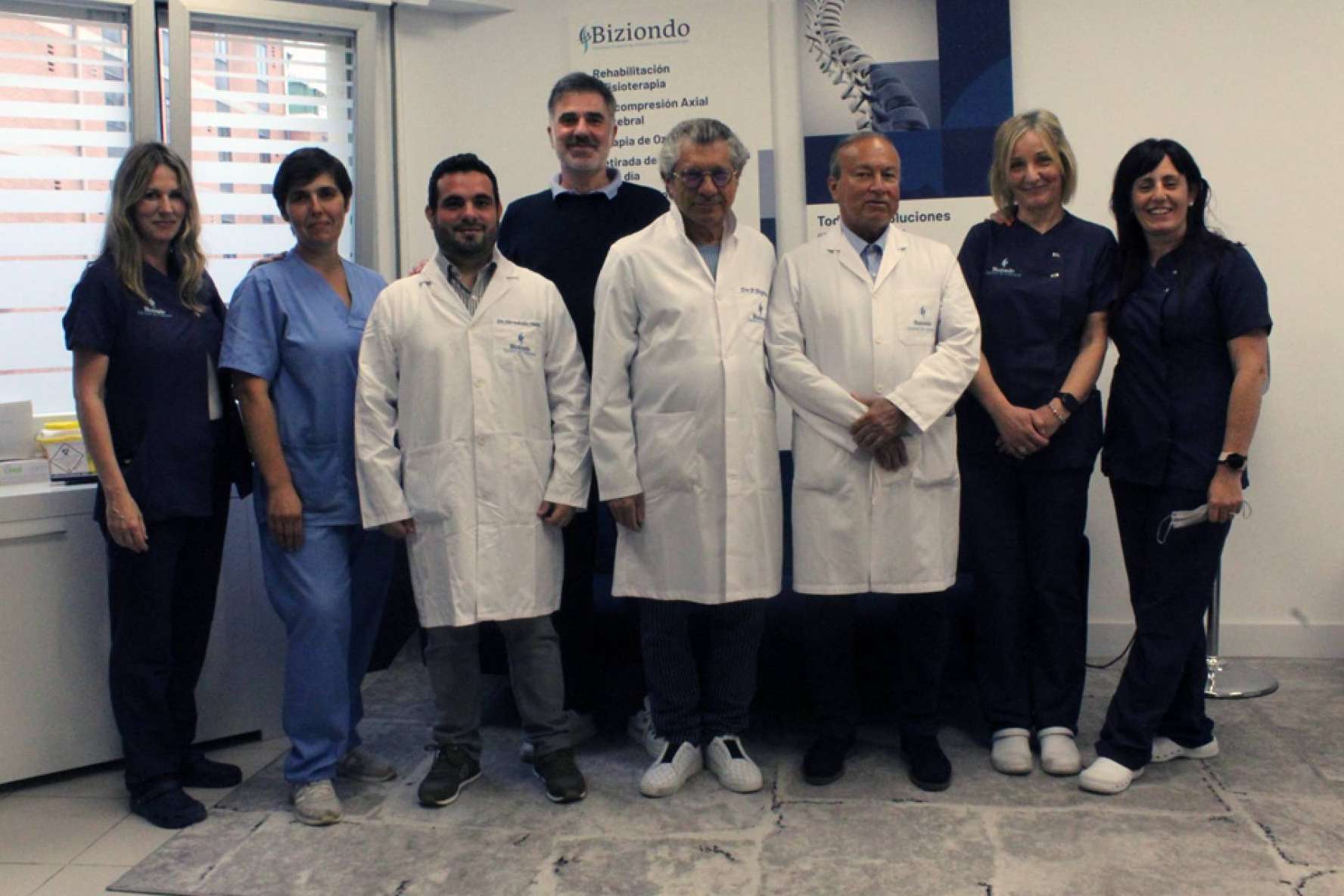 Los tratamientos innovadores de columna de Biziondo