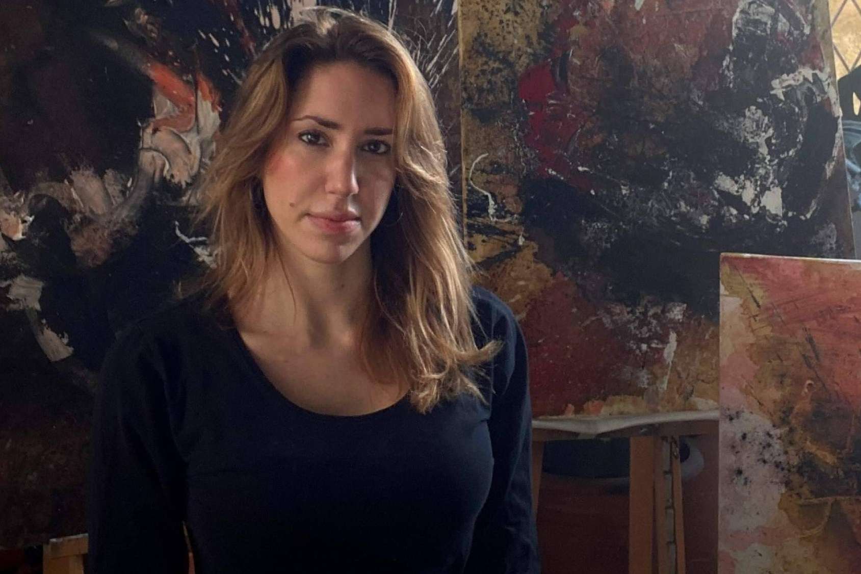 El arte abstracto llevado a cabo por una mujer, Laura Canal