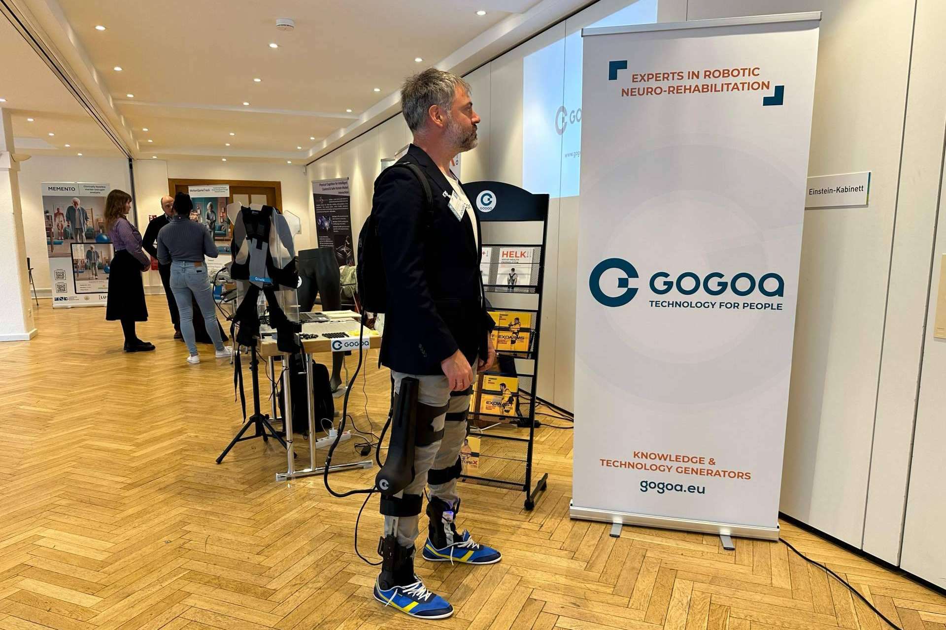 Gogoa Mobility Robots lanza BELK+; el exoesqueleto de uso personal en Europa