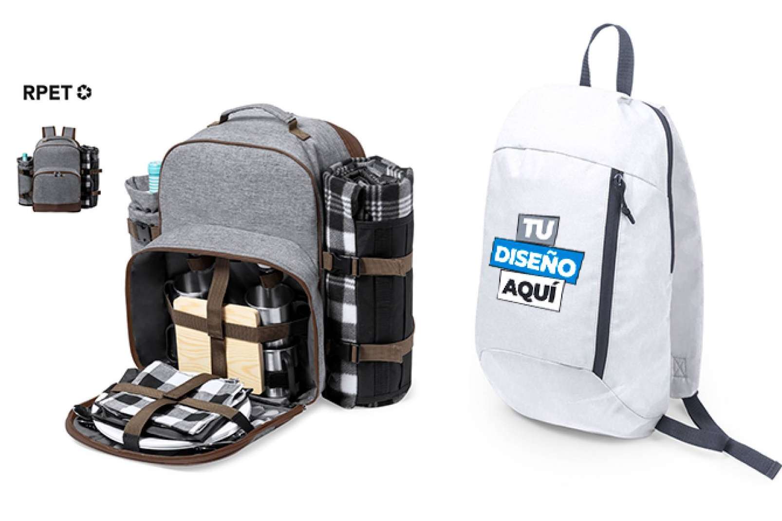Las bolsas y mochilas personalizadas de Samalic son herramientas de marketing para difundir la imagen de una marca