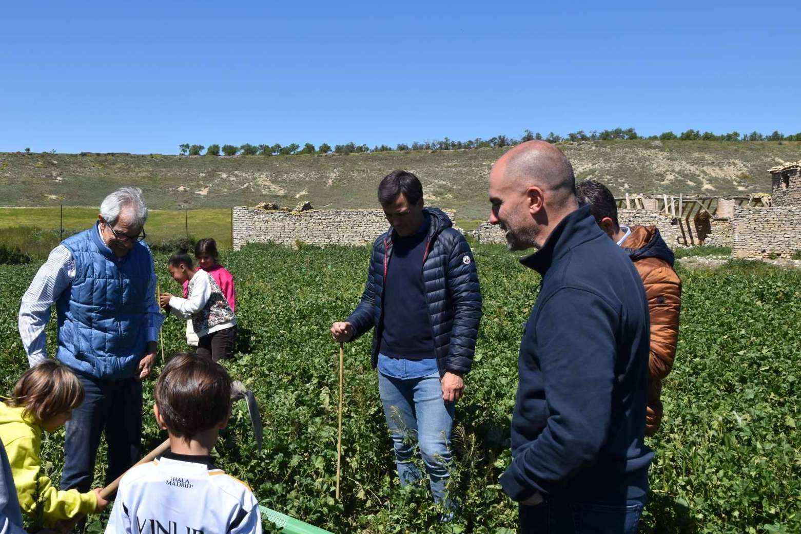 El 8º bosque de ICT Ibérica y Fundación Alcoraz llega a Almudévar