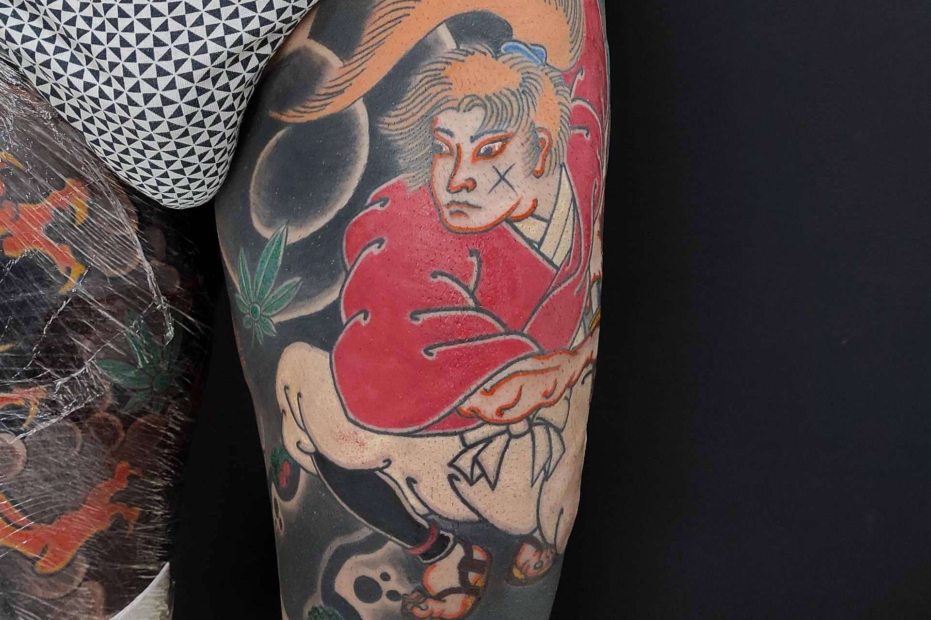 Tatuajes japoneses en Barcelona, con Trip n´Tattoo