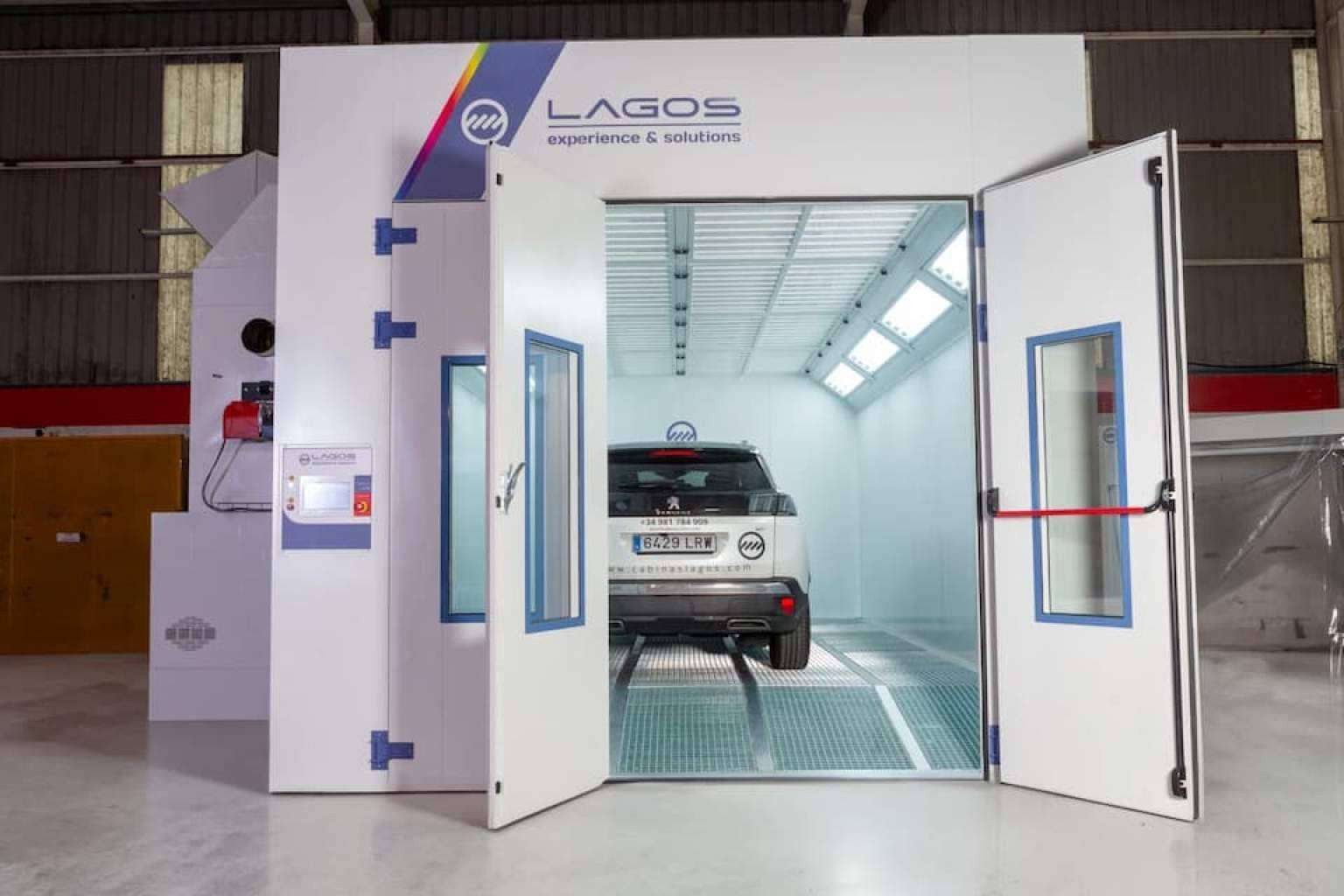 Cabina EVO by Lagos, una solución eficiente y sostenible para el sector de pintura automotriz