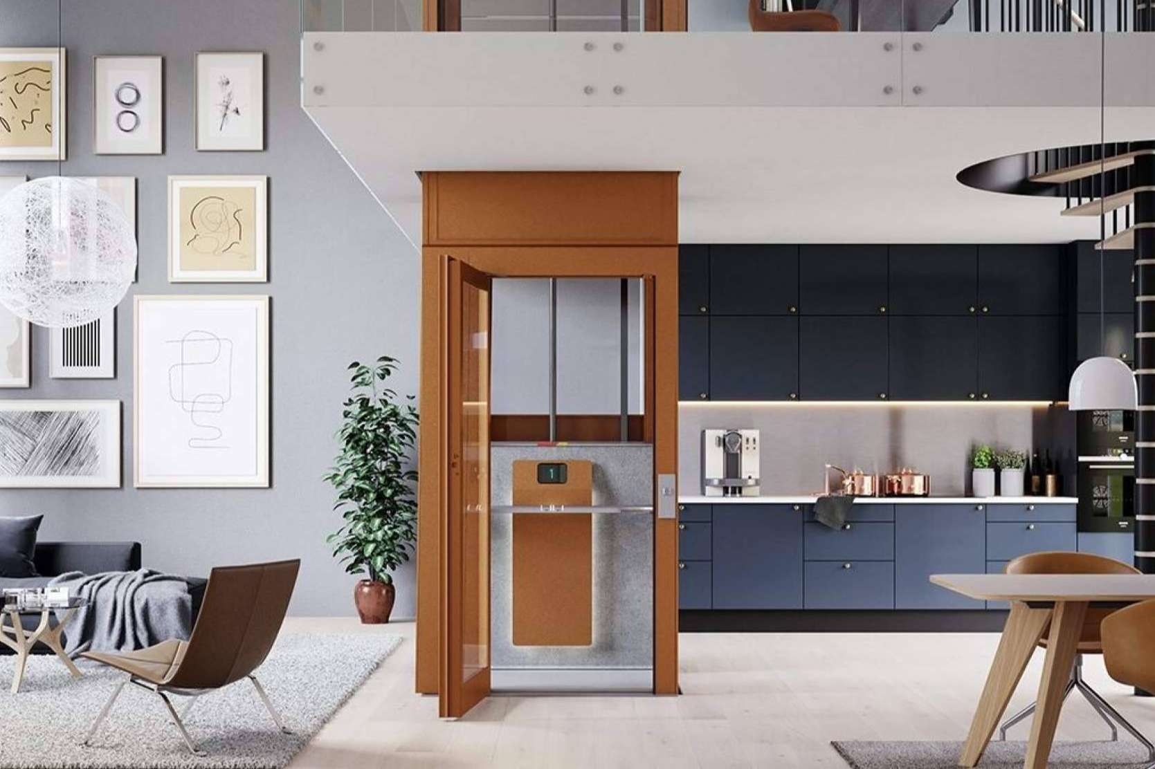 Ascensores de diseño para viviendas, de la mano de Cibes Lift