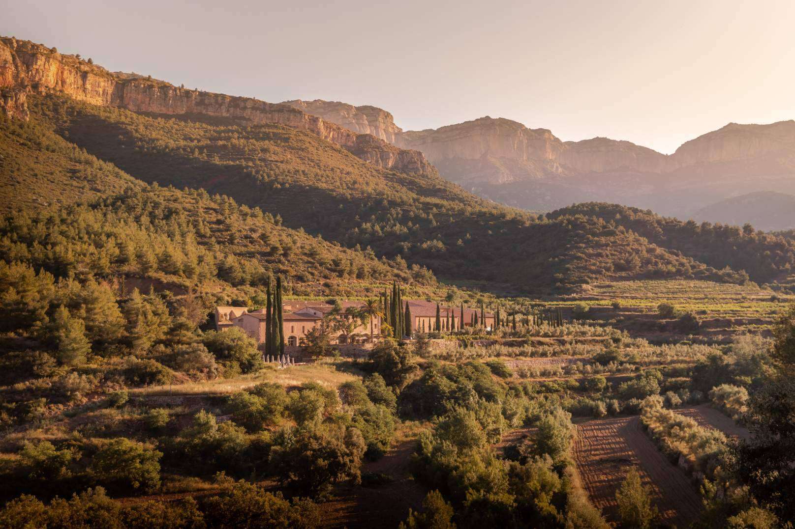 La mágica experiencia de alojarse Terra Dominicata, un hotel boutique en el Priorat