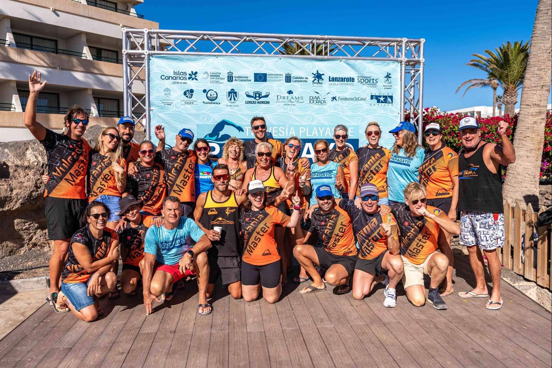 Nadar en una de las playas más icónicas de Canarias, se presenta La Travesía Playas de Papagayo en Lanzarote