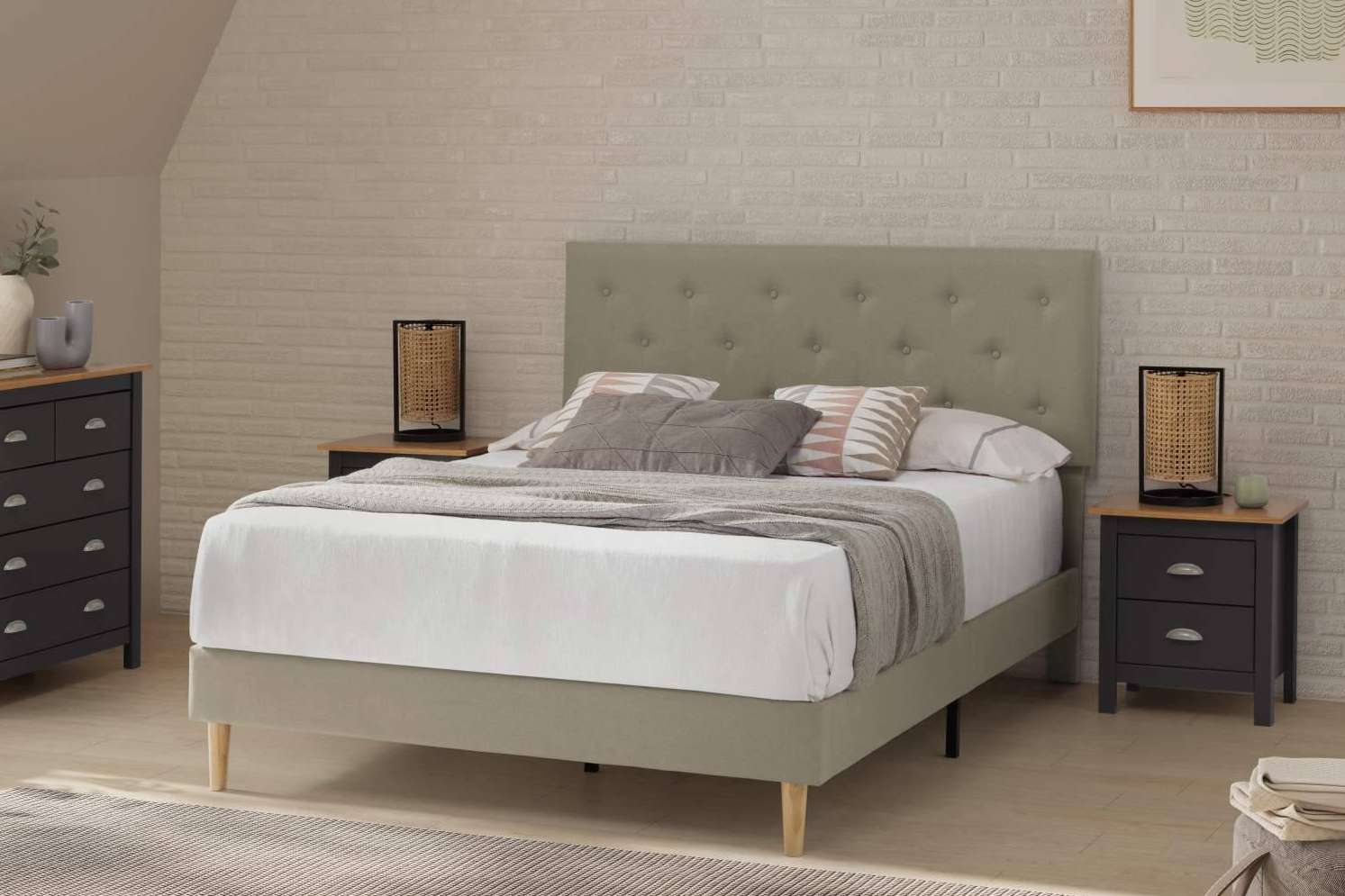 Mejorar el confort al dormir en camas tapizadas para dormitorios de matrimonio, de Top Mueble
