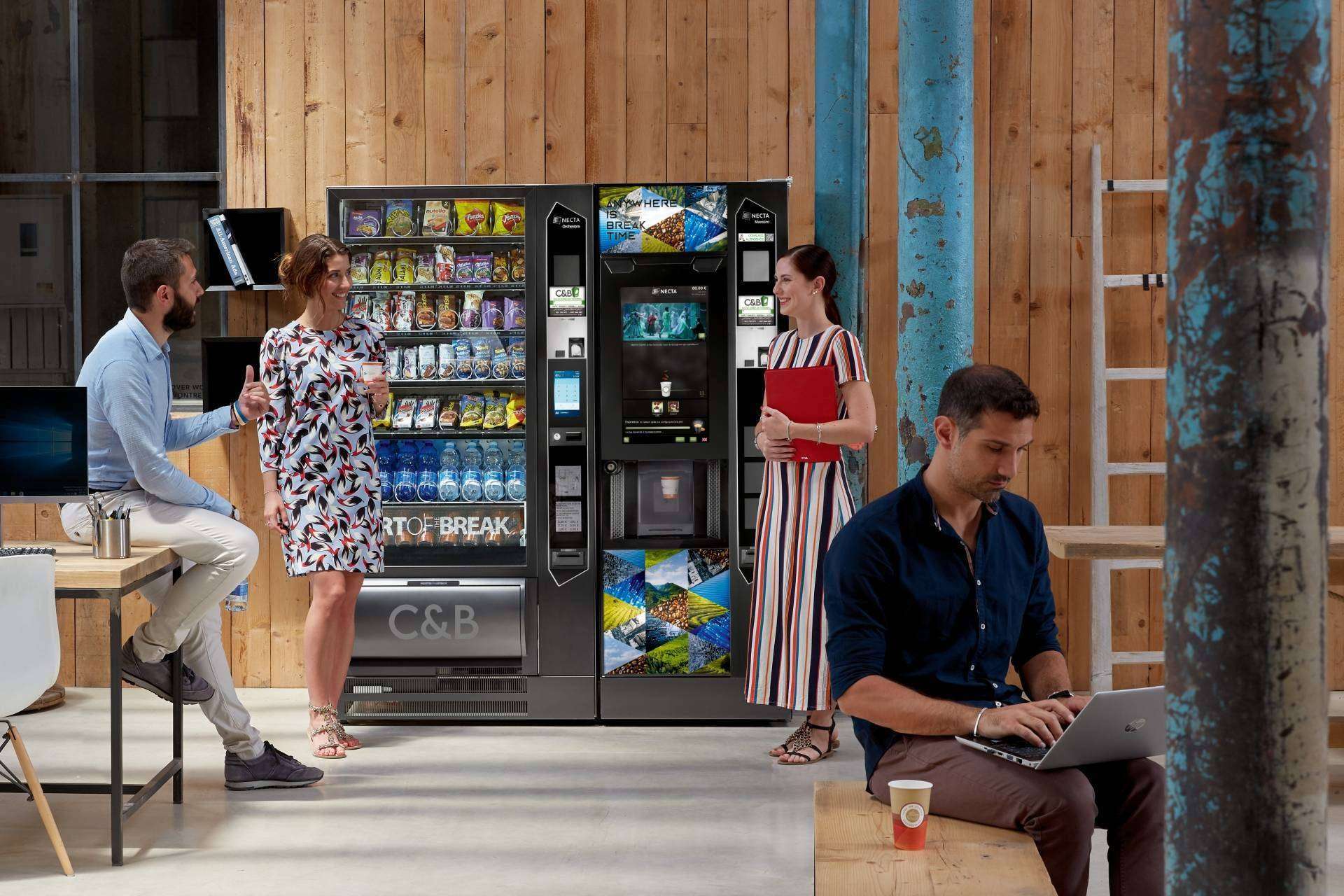 Las ventajas del servicios de vending personalizados de C&B Señor