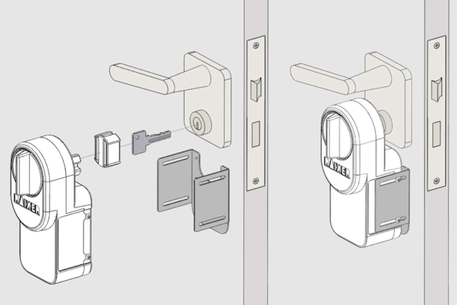 Soluciones avanzadas de control de acceso con cerraduras inteligentes de Raixer