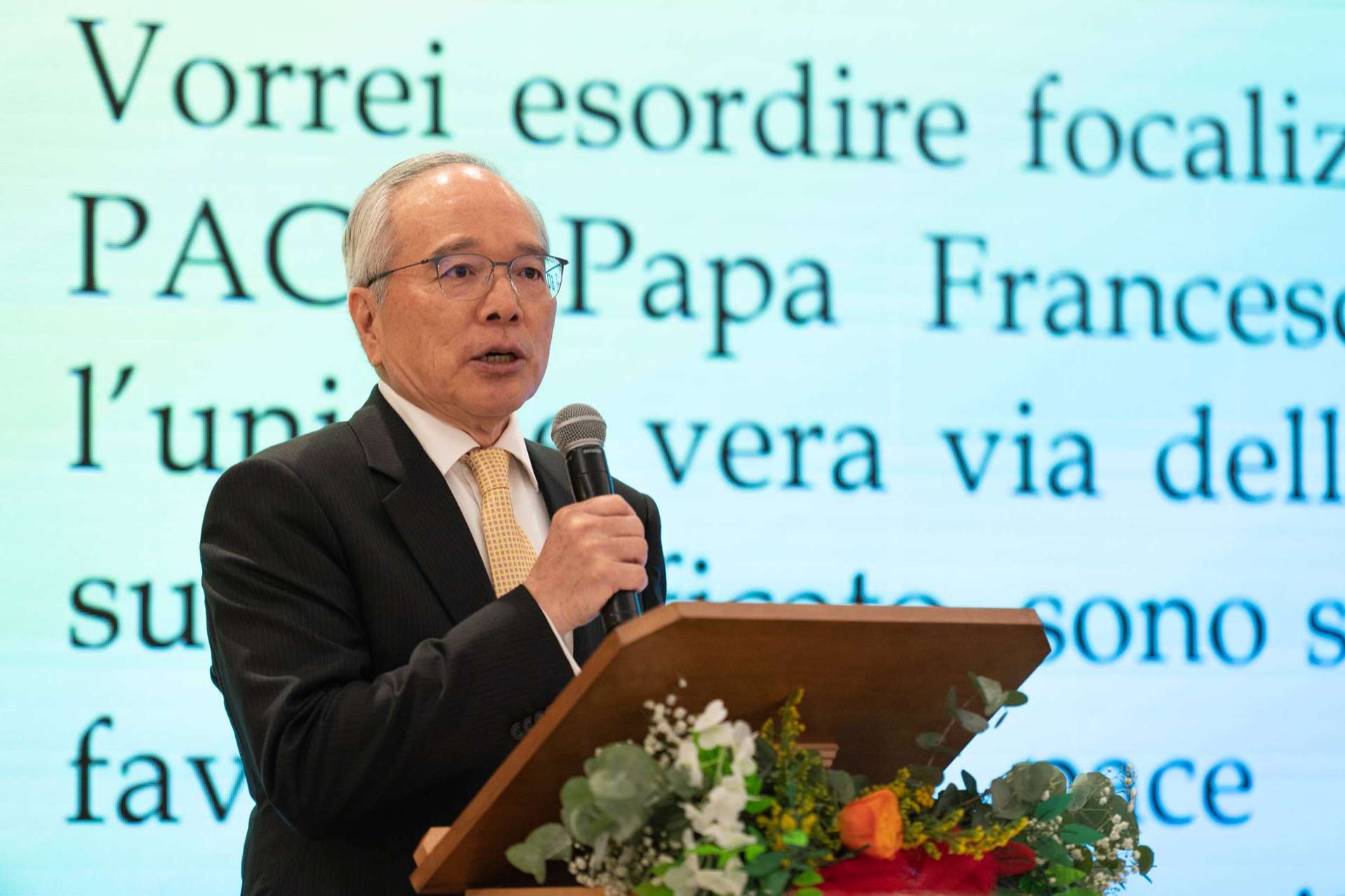 La República de China (Taiwán) ante la Santa Sede celebra su 113º aniversario con un contundente llamado a la paz