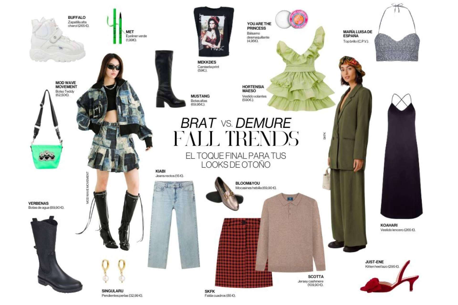 Adiós ‘Demure’, hola ‘Brat’ ¿Cuál será el estilo más cool de este otoño?