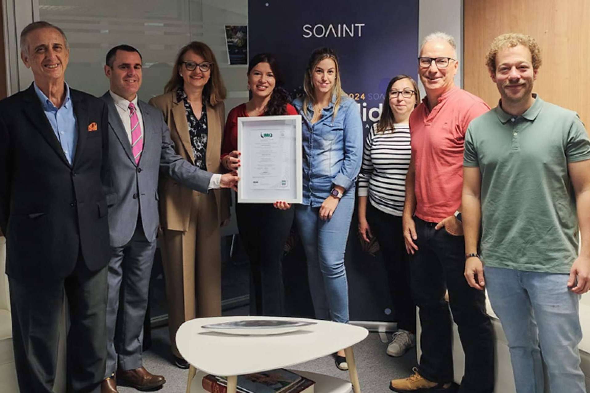 SOAINT logra la Certificación ISO 27001 en Seguridad de la Información, reafirmando su compromiso en 2024