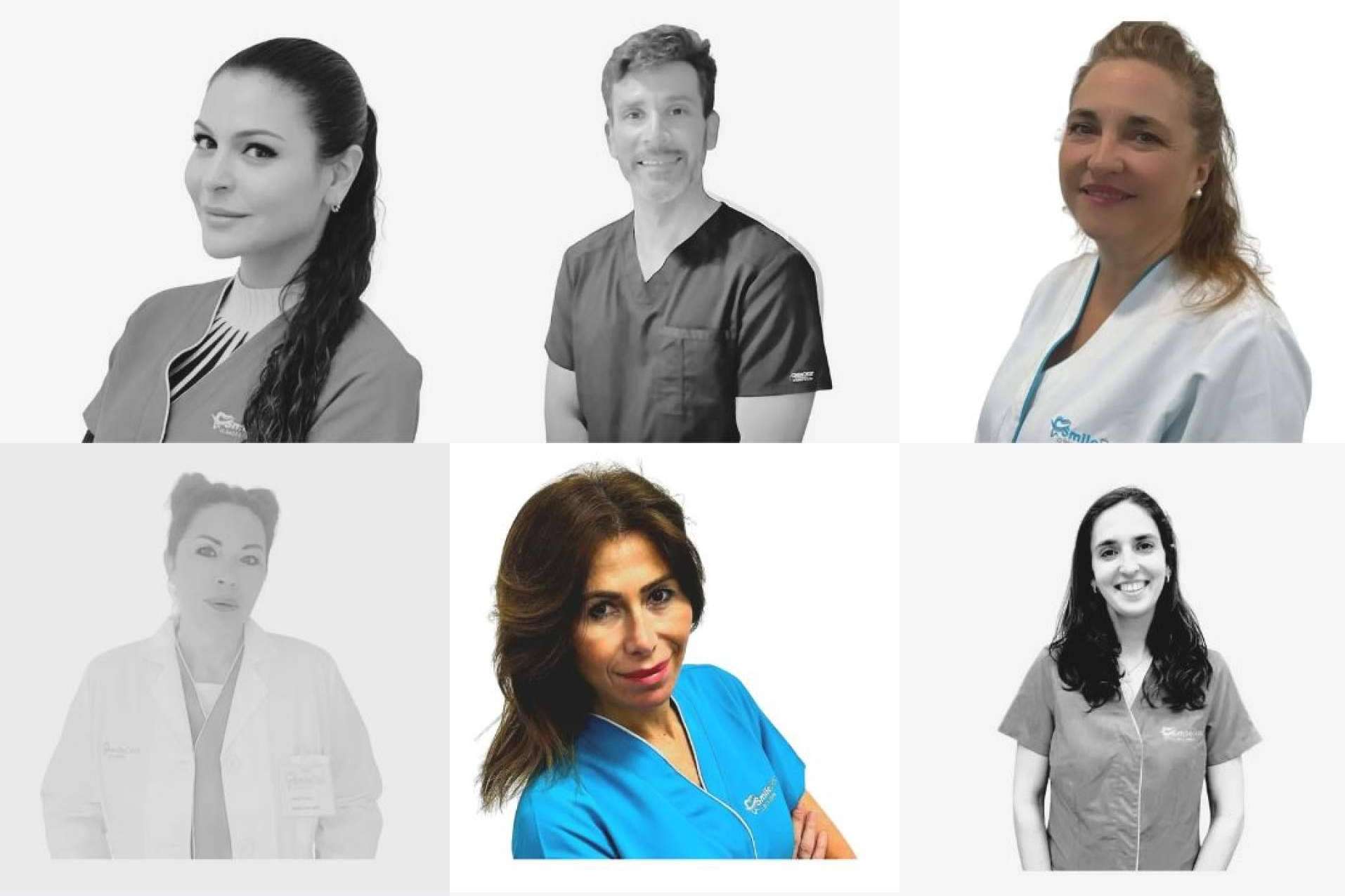 Especialistas en odontología general y odontopediatría