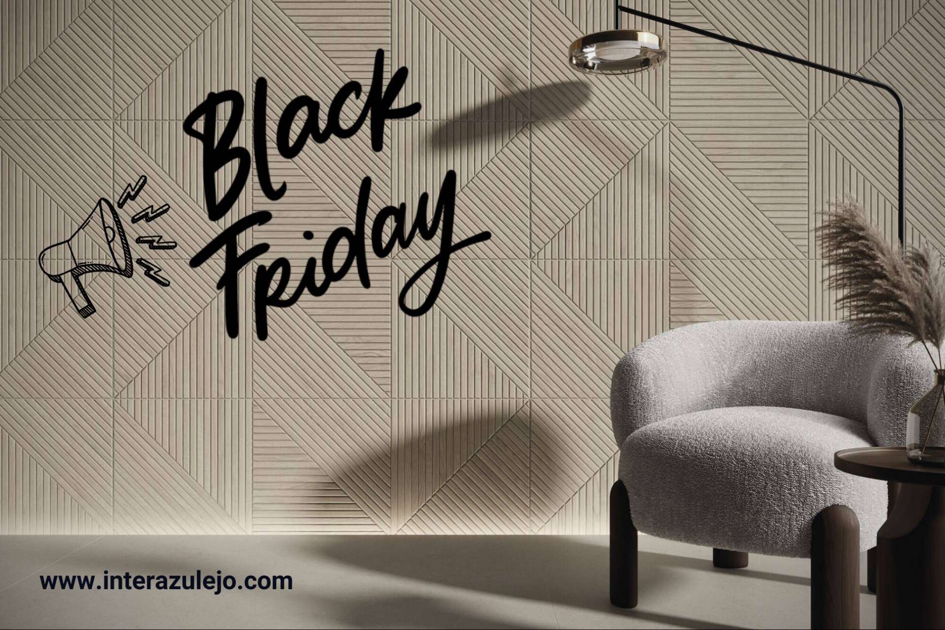 ¡Black Friday ha llegado a Interazulejo con ofertas que harán querer renovar los espacios!