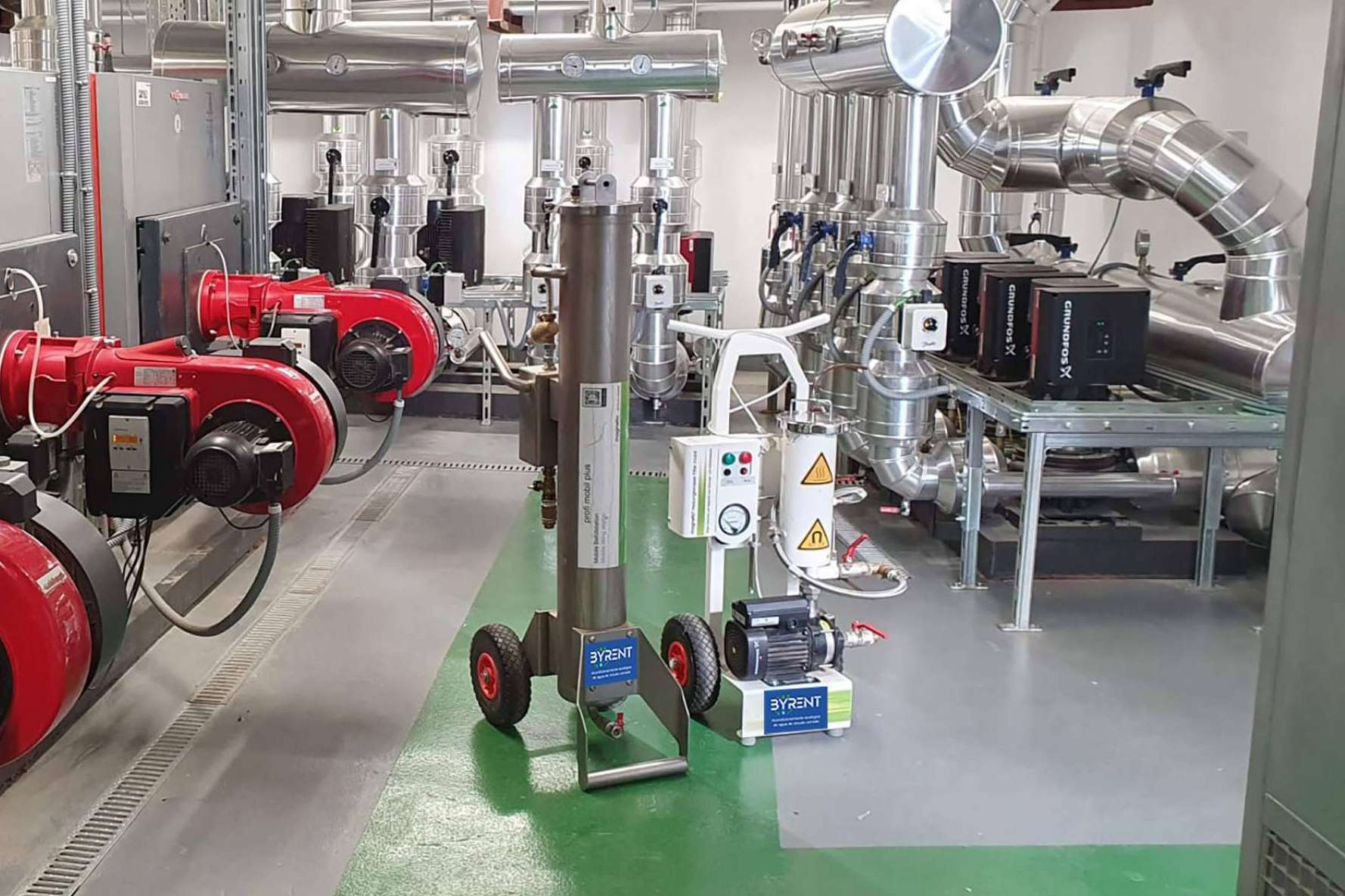 Ahorro energético, acondicionamiento del agua en sistemas cerrados de calefacción y refrigeración