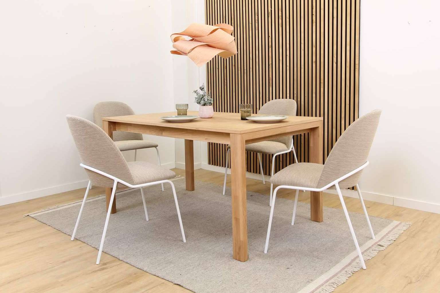 Elegancia y funcionalidad, mesas extensibles de roble hasta 3 metros en TusMesasysillas.com