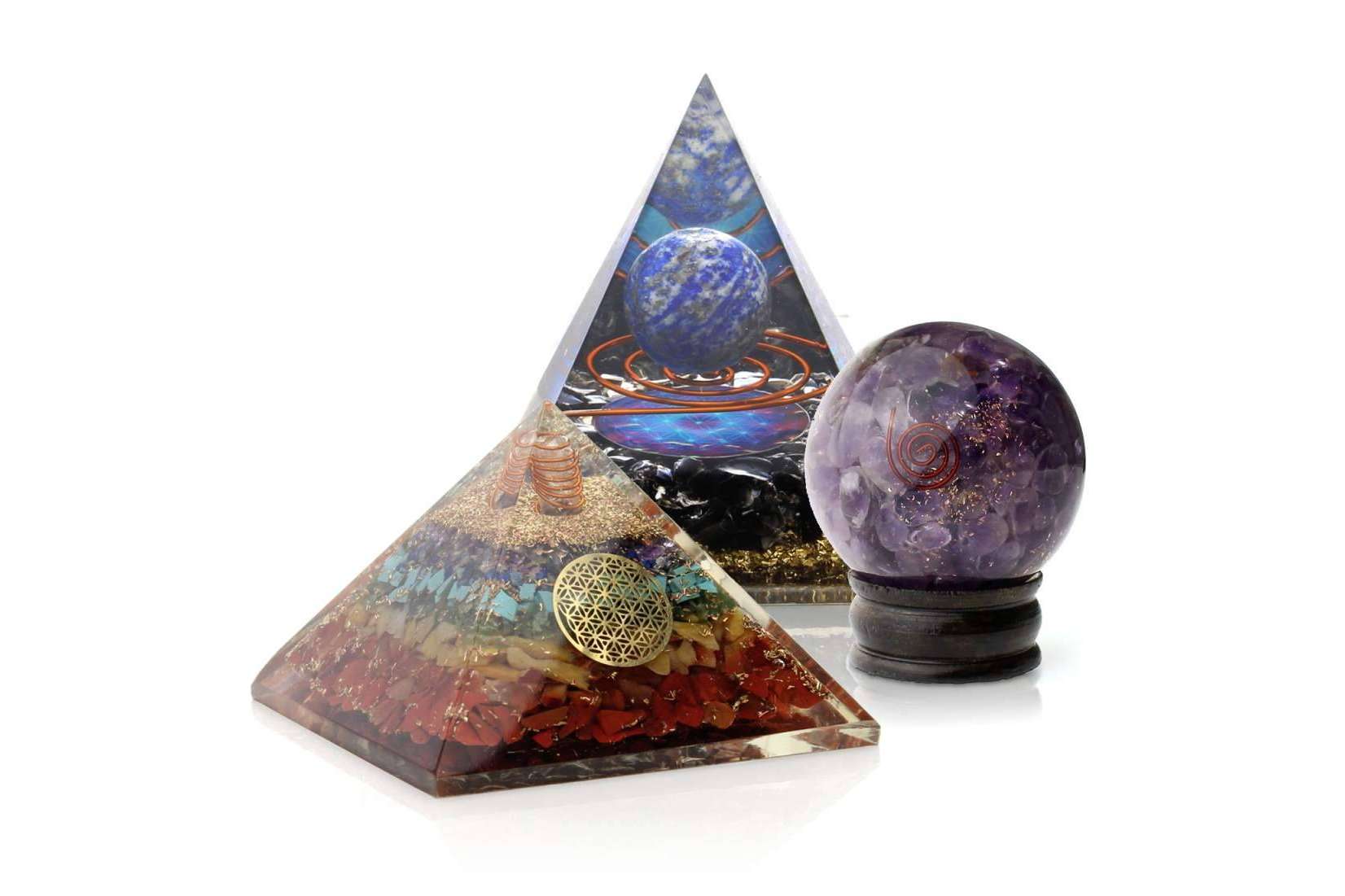 Propiedades y beneficios de las orgonitas artesanales para el equilibrio energético