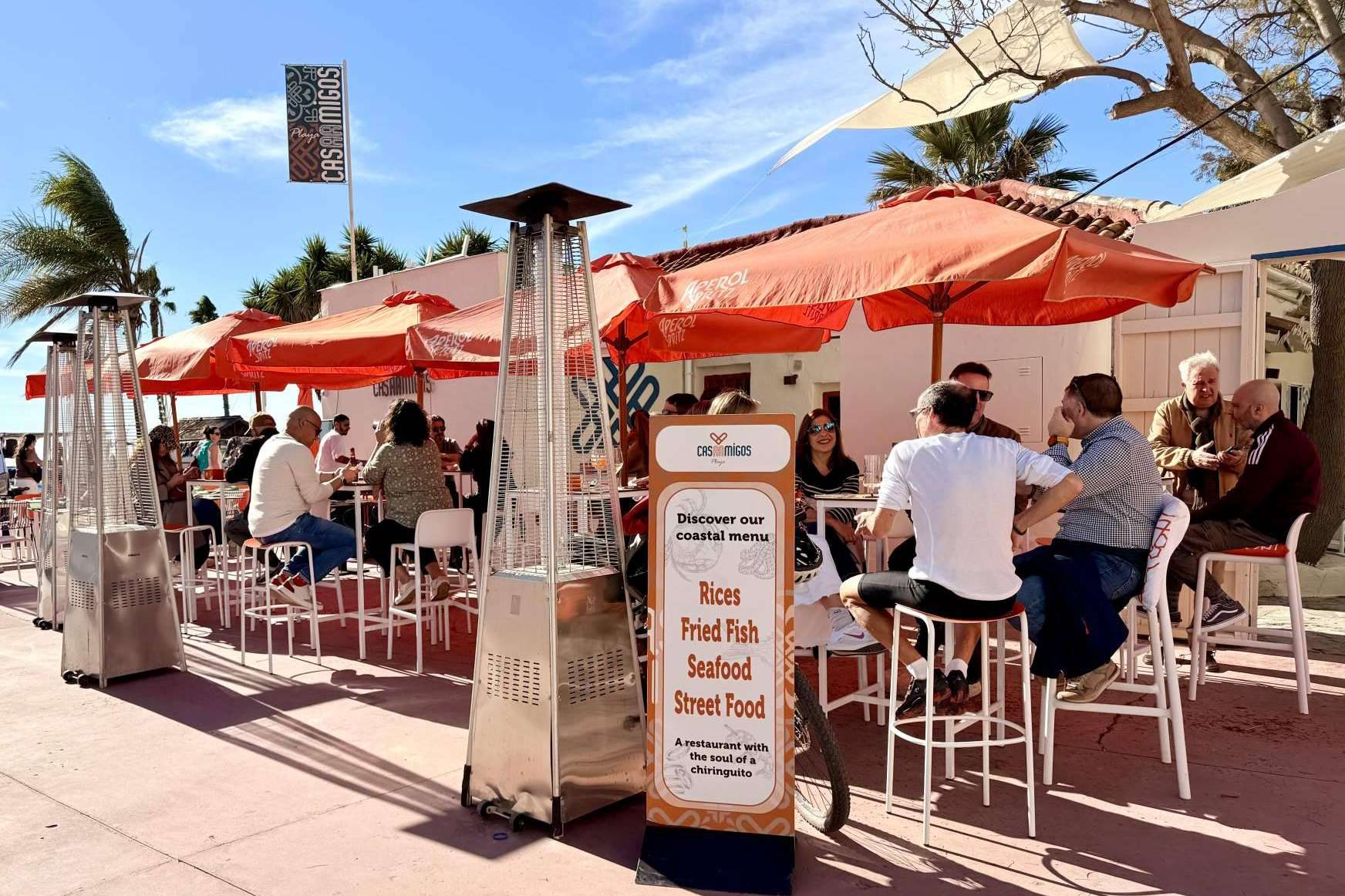 La gastronomía mediterránea brilla en Málaga con la apertura de Casaamigos Playa