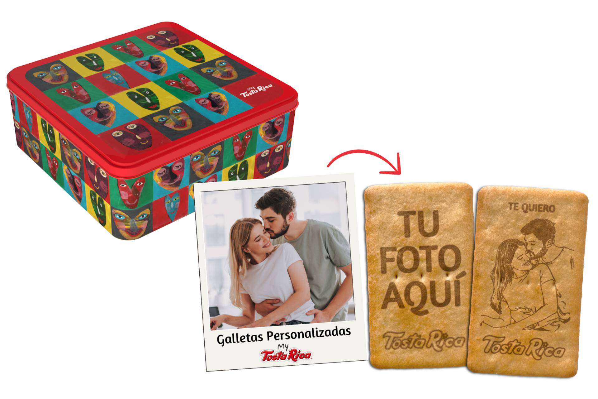 Mil maneras de amar con las galletas TostaRica Personalizadas