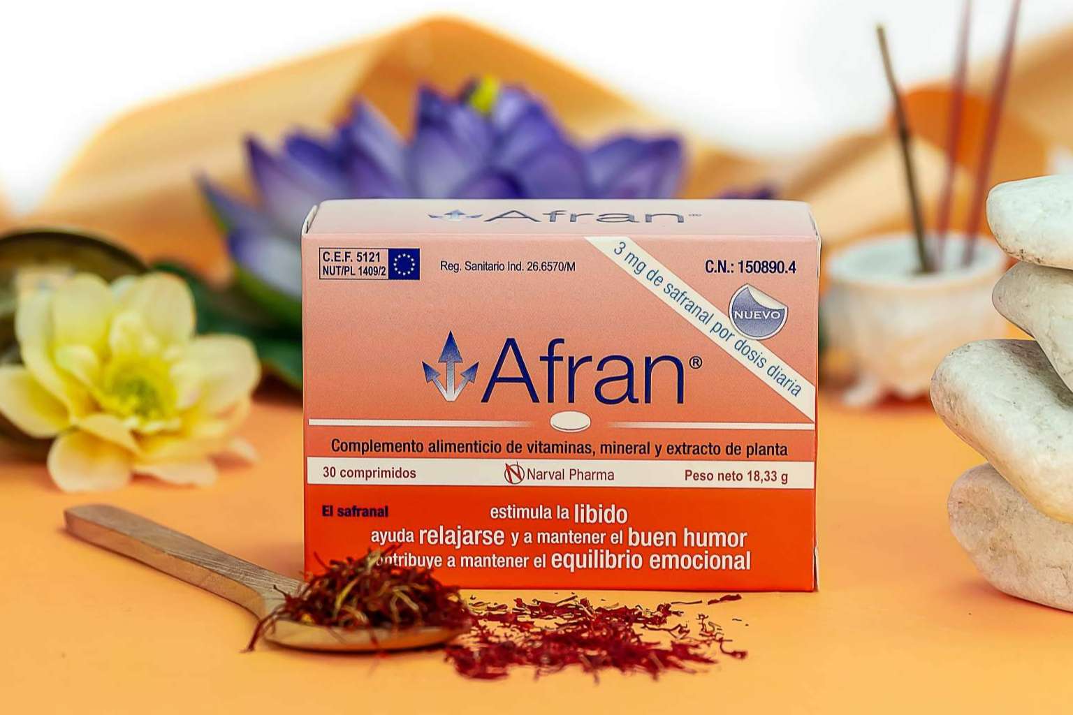 Equilibrio emocional y salud mental; Afran, la innovación natural de Narval Pharma