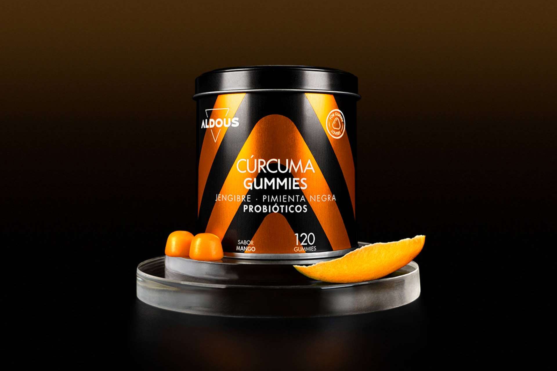 Cúrcuma en gominolas; La especia milenaria que se come como un dulce