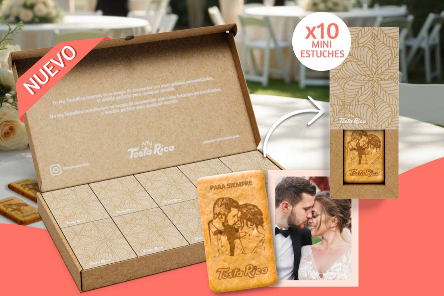 My TostaRica lanza un nuevo formato individual para Eventos, Cumpleaños, Bodas y Celebraciones